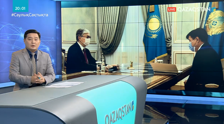 Президент Жоғары сот төрағасы Жақып Асановты қабылдады