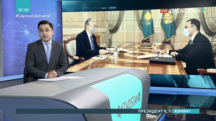 Президент Сенат төрағасы Мәулен Әшімбаевты қабылдады