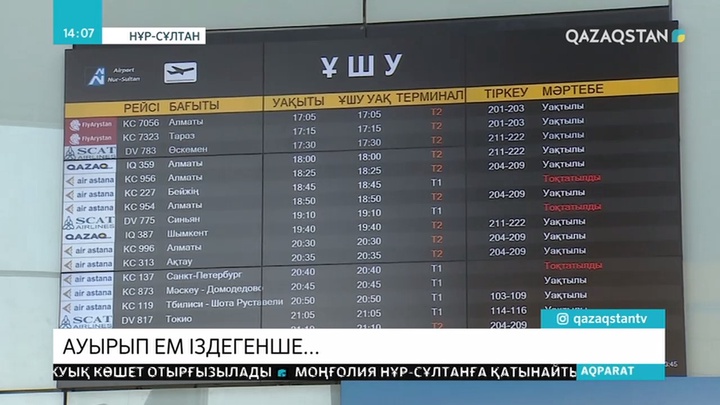 Коронавирусқа қатысты карантиннен қашып кеткен тұрғын ауруханаға жатқызылды