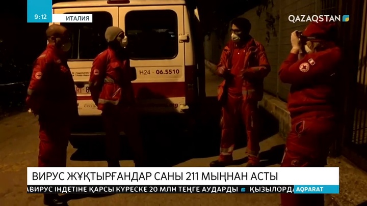 Италияда бір тәулікте 475 адам коронавирустан көз жұмды