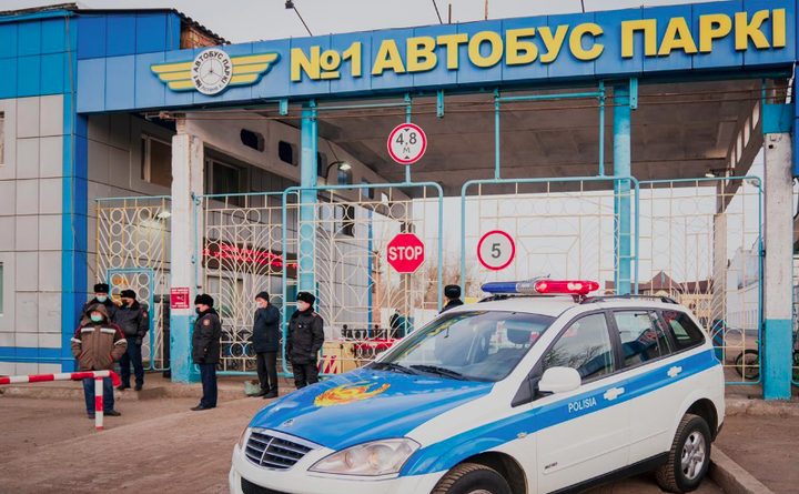 Елордада №1 автобус паркі карантинге жабылды