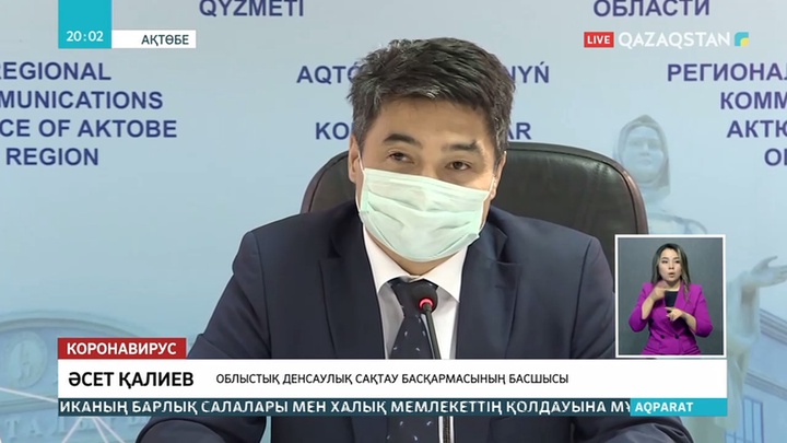 Ақтөбеде бір тәулікте 61 адамнан коронавирус анықталды