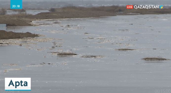 Елімізде су тасқыны қаупі төнген аймақтардың саны қысқарды