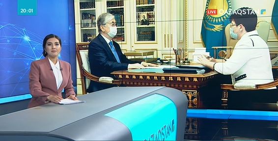 Президент Наталья Годунованы қабылдады