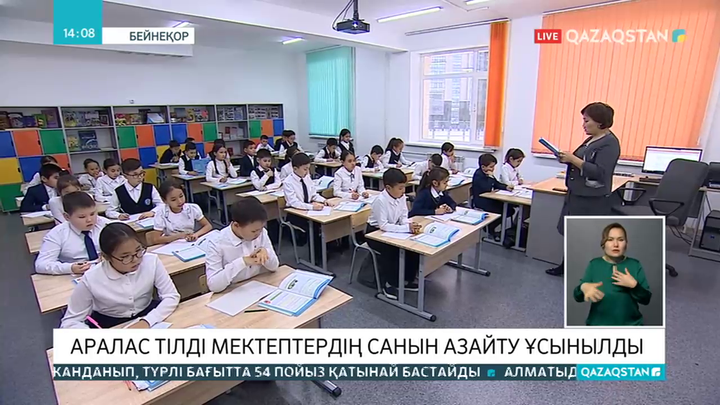 Сенатор аралас мектептер санын азайтуды ұсынды