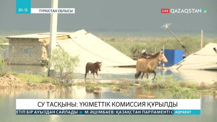 Түркістан облысындағы ауылдарды су басу салдарын жою жөнінде Үкіметтік комиссия құрылды