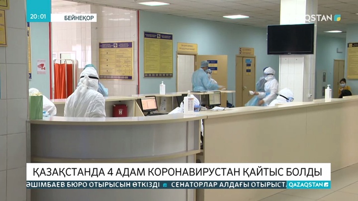 Елімізде коронавирустан 4 адам қайтыс болды