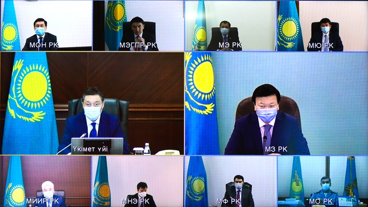 Үкімет басшысы карантин шараларын алып тастау жоспарын мемлекеттік комиссия қарауына енгізуді тапсырды