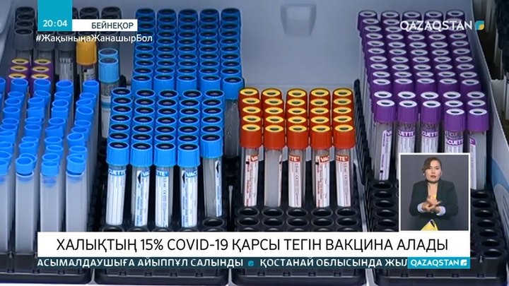 Халықтың 15 пайызы COVID-19-ға қарсы тегін вакцина алады