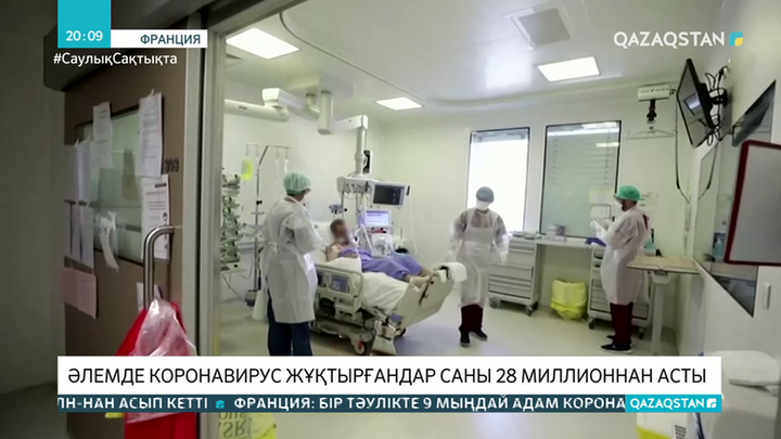 Әлемде коронавирус жұқтырғандар саны 28 миллионнан асты