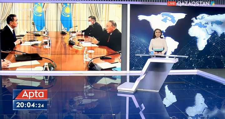 Н.Назарбаев ҚХР Сыртқы істер министрімен кездесті