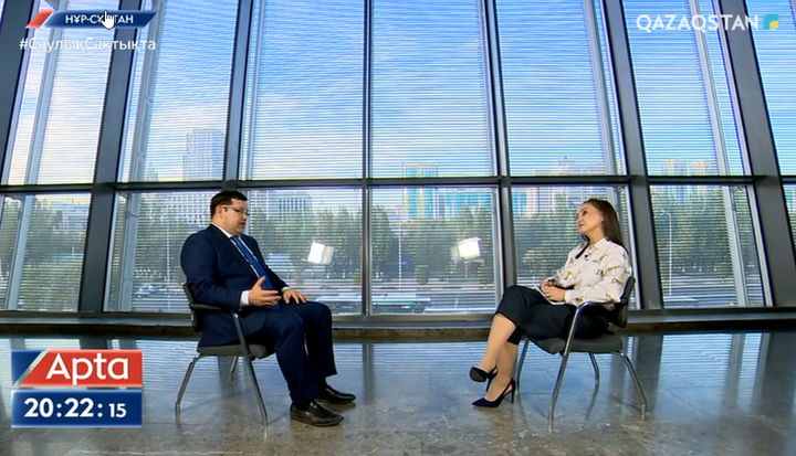 Экономист Олжас Құдайбергеновтің «Apta» бағдарламасына берген сұхбаты