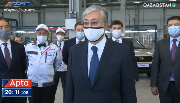 Мемлекет басшысының Алматыға жасаған жұмыс сапарына шолу