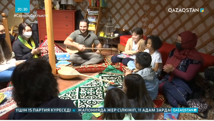 Бельгиядағы қазақ балалары арнайы курстарда ана тілін үйреніп жүр