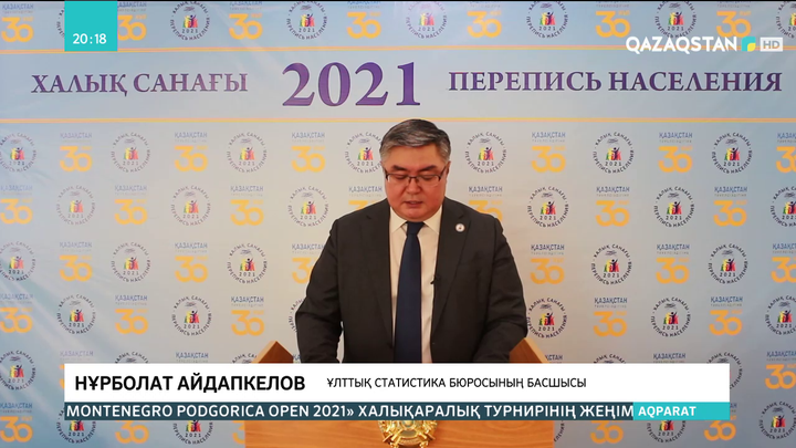 Ұлттық санақтан халықтың 40 пайызы онлайн өтті
