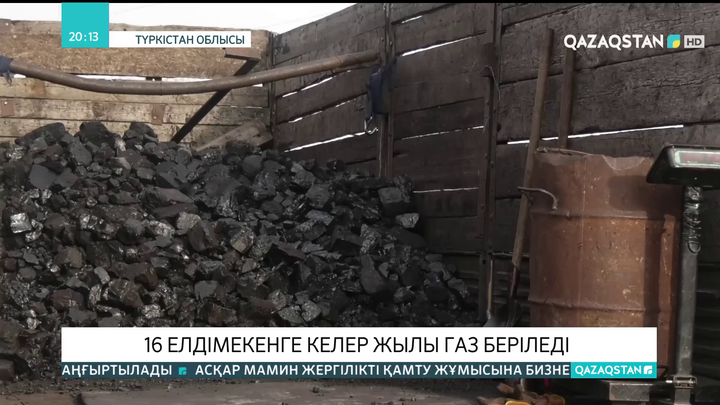 Түркістан облысында көмірдің тоннасы 29-30 мың теңгеге дейін жеткен