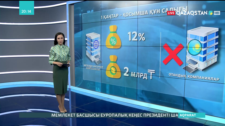 Қаңтардан бастап шетелдік интернет-компаниялар Қазақстанға салық төлейді