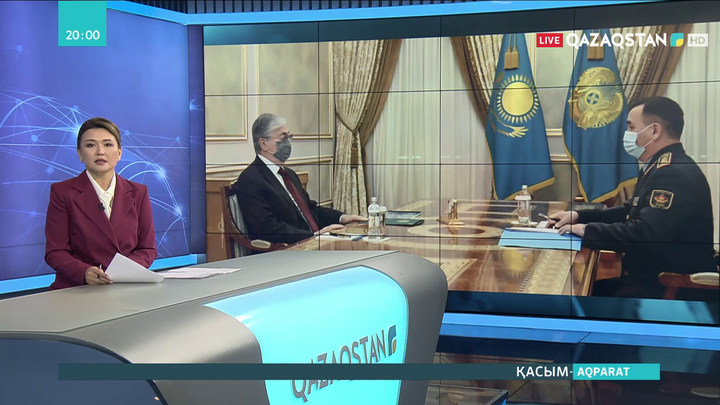 Президент Қорғаныс министрін қабылдады