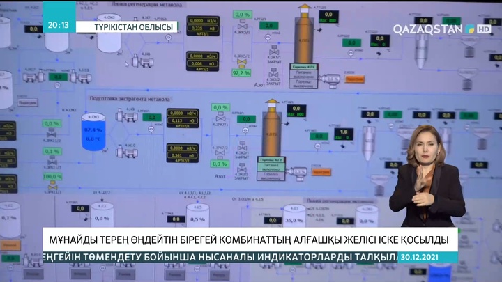 Мұнайды терең өңдейтін бірегей комбинаттың алғашқы желісі іске қосылды