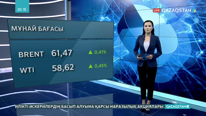 Brent маркалы мұнай бағасы 61 доллардан асты
