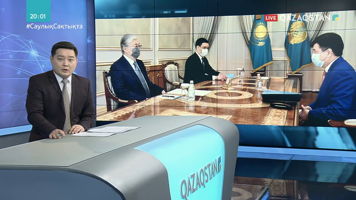 Президент Жоғарғы сот төрағасын қабылдады