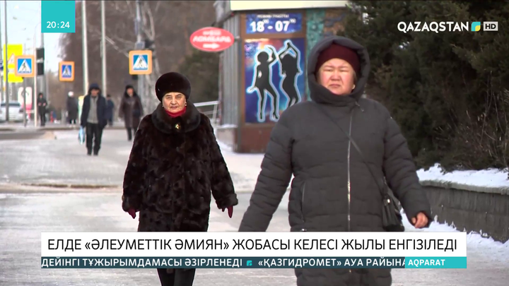 Елде «Әлеуметтік әмиян» жобасы келесі жылы енгізіледі