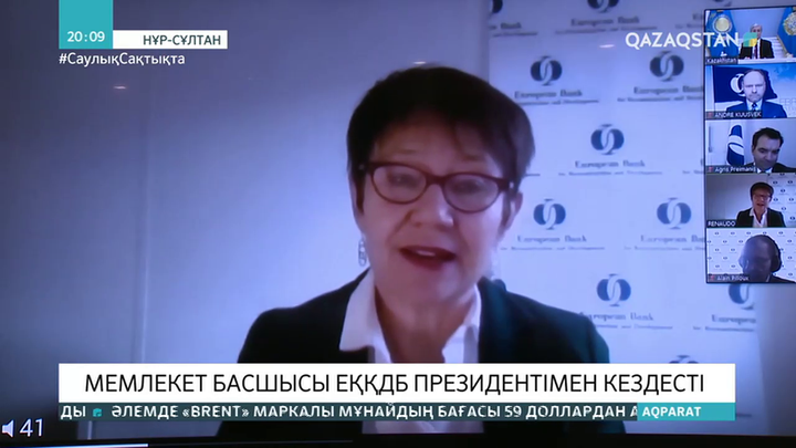 Мемлекет басшысы ЕҚҚДБ президентімен кездесті