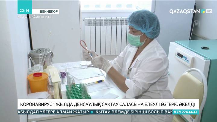 Коронавирус 1 жылда денсаулық сақтау саласына елеулі өзгеріс әкелді