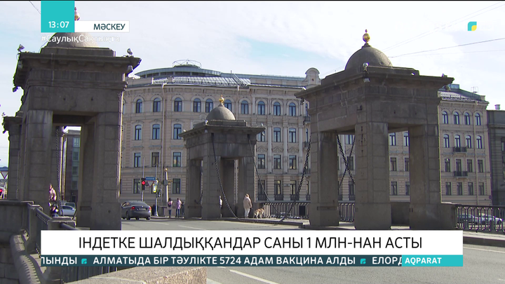 Мәскеуде коронавирус жұқтырғандар саны 1 млн-нан асты