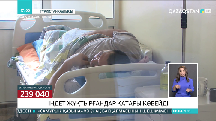 Cтационарларда орын жоқ: Түркістан облысында КВИ жұқтырғандар көбейді