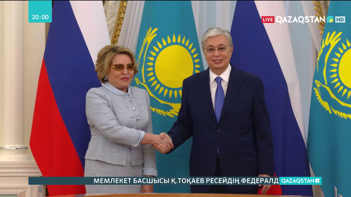 Президент Валентина Матвиенконы қабылдады