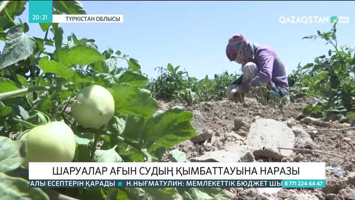 Ескі Иқан ауылының шаруалары ағын судың қымбаттауына наразы