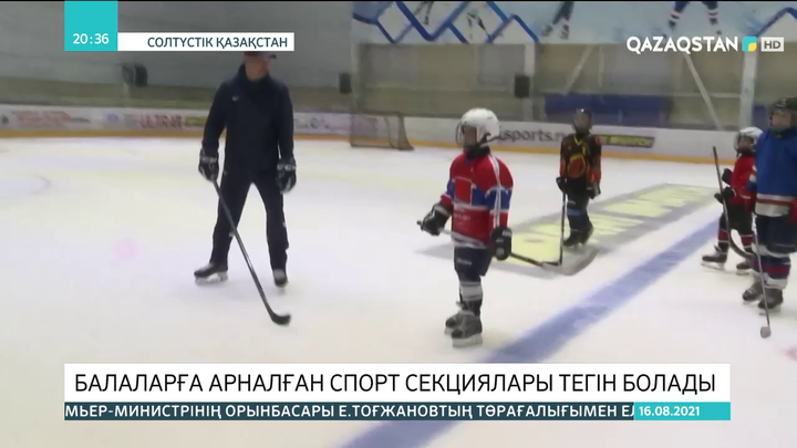 Солтүстік Қазақстандағы балаларға арналған спорт секциялары тегін болады