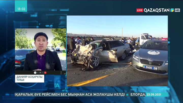 Жамбыл облысында жантүршігерлік жол апатынан 6 адам қаза тапты