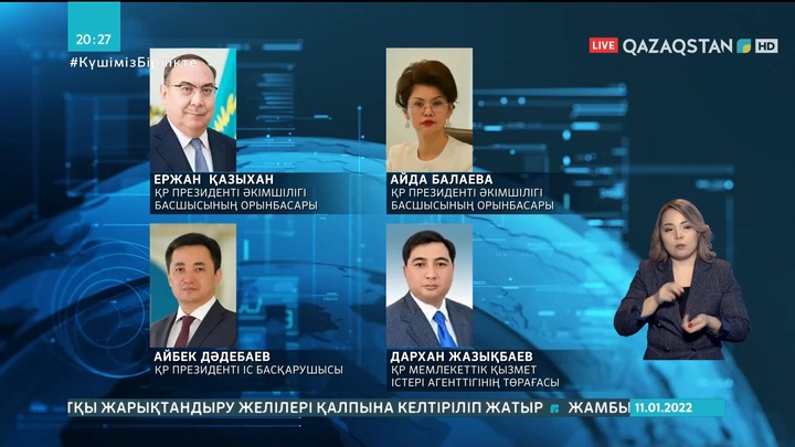 Ержан Қазыхан және Аида Балаева Президент Әкімшілігі басшысының орынбасары қызметтеріне тағайындалды