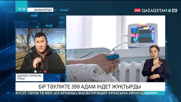 Қызылордада бір тәулікте 399 адам індет жұқтырды