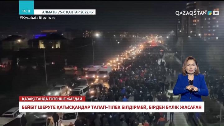 ІІМ: Бейбіт шеруге қатысқандар талап-тілек білдірмей, бүлікке көшкен