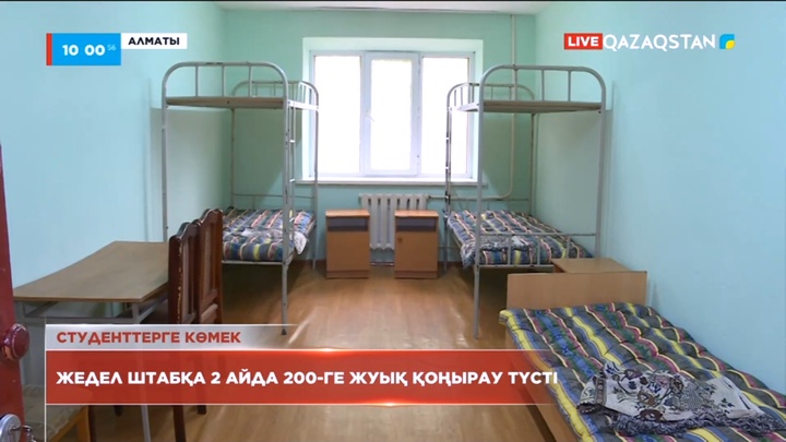 Алматыда баспанасыз қалған студенттерге арналған «Жедел штабқа» 2 айда 200-ге жуық қоңырау түсті
