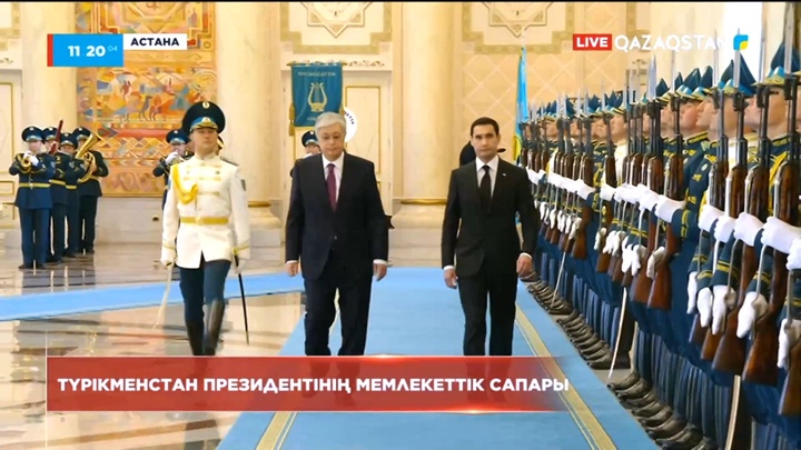 Түрікменстан президентінің Қазақстанға сапары