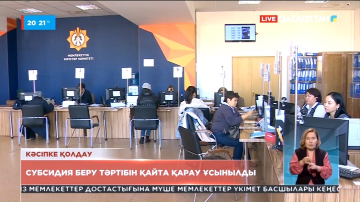 Елде субсидия беру тәртібін қайта қарау ұсынылды