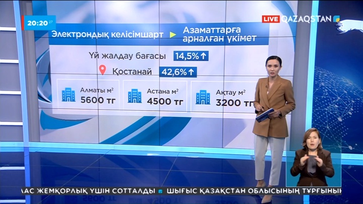 Egov порталында пәтерді жалға алу туралы электрондық келісімшарт пайда болуы мүмкін