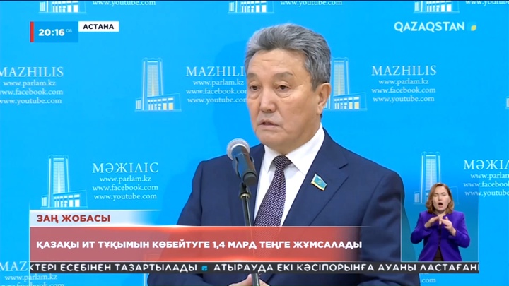Қазақы ит тұқымын көбейтуге 1,4 млрд теңге жұмсалады