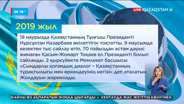 Тәуелсіздік жылнамасы: 2018-2020 жылдар