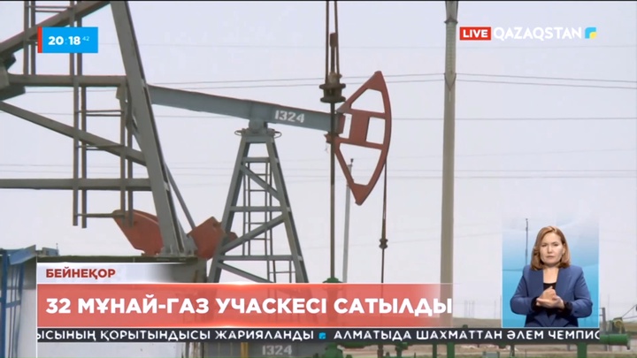 Елде мұнай-газ учаскелері аукцион арқылы сатылды