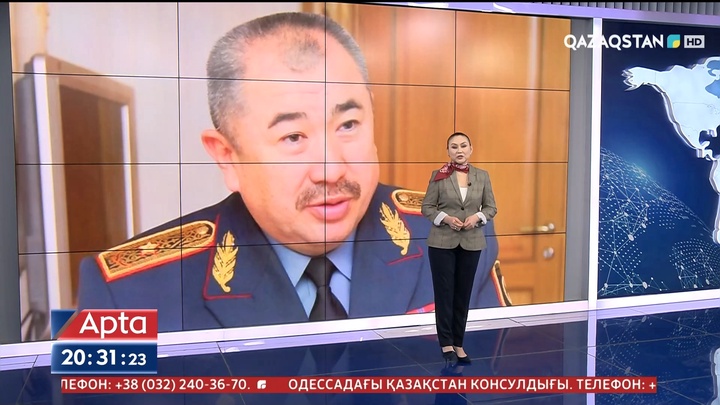 Ерлан Тұрғымбаев Ішкі істер министрі қызметінен босатылды