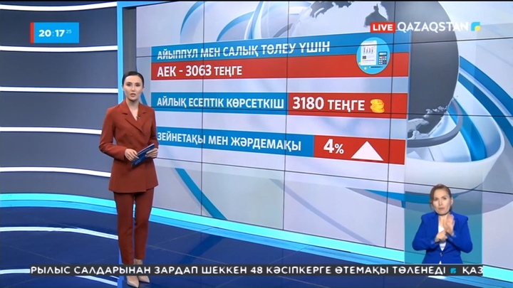 Тұрғындар айыппұл мен салықты ескі айлық есептік көрсеткіш бойынша төлейді