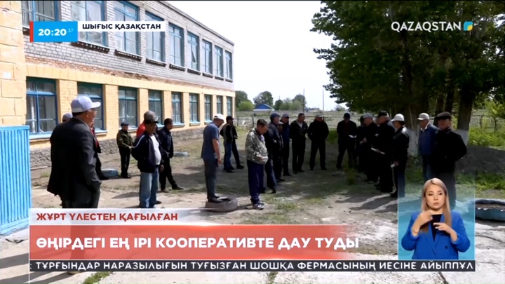 ШҚО-дағы ең ірі кооперативте дау туды