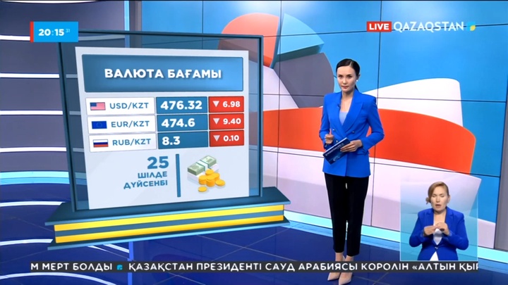 Ұлттық валюта қайта нығайып келеді