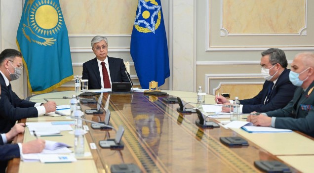 Президент ҰҚШҰ кеңесінің кезектен тыс сессиясына қатысты
