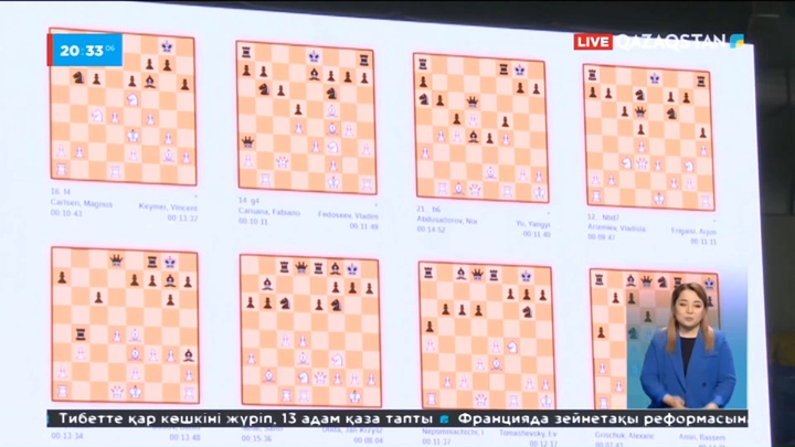 Шахматтан әлем чемпионы атағы үшін матч Қазақстанда өтеді